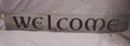 2 ft Unical Antique Font Tile Welcome Sign