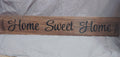 3ft Tile Style Script Font Home Sweet Home Sign