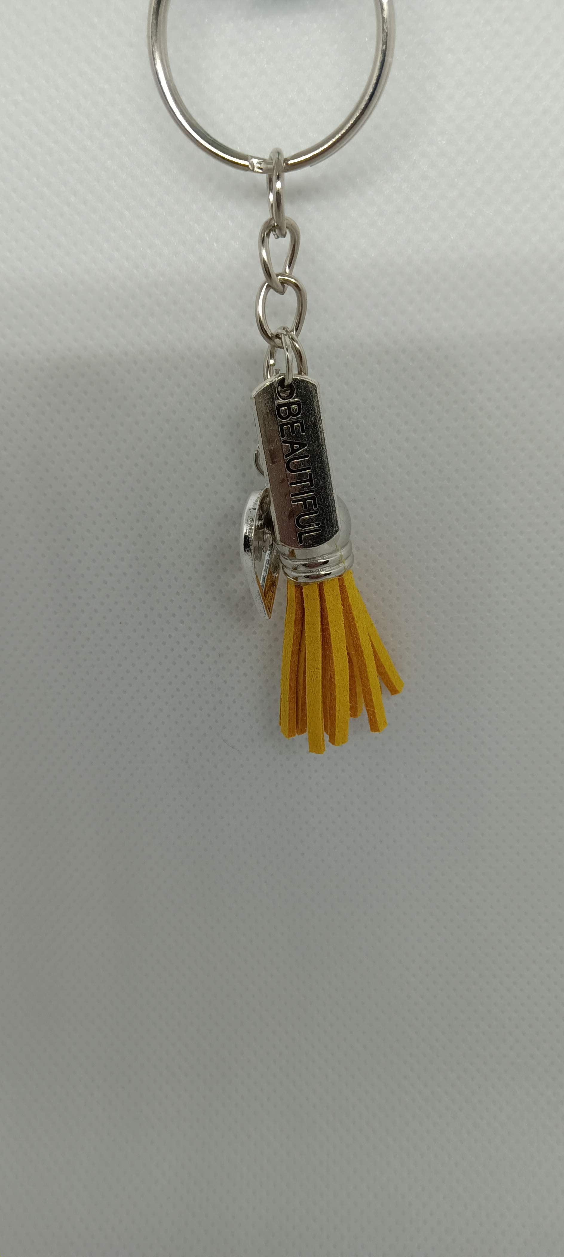 Carry Beauty with You Always Key Chain