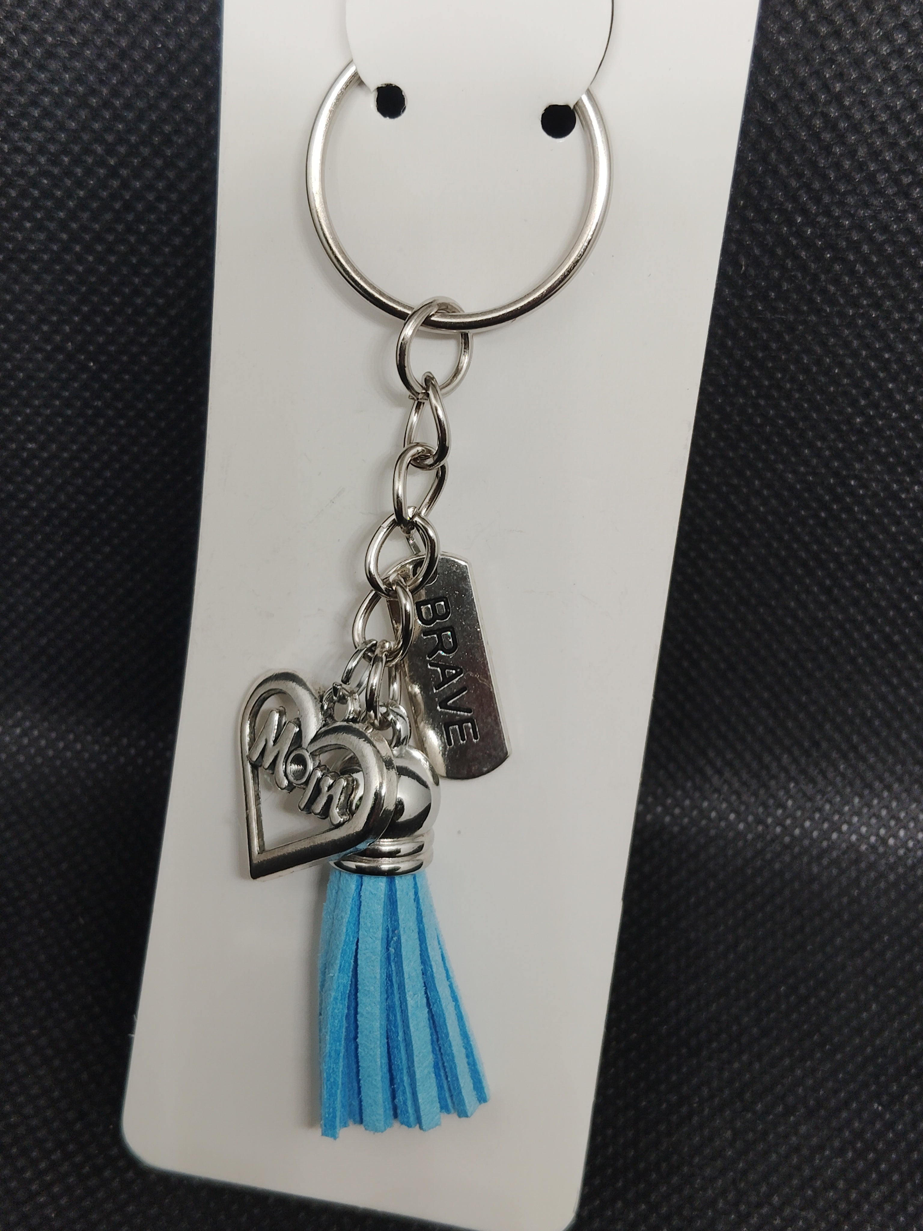 Brave Mom Key Chain