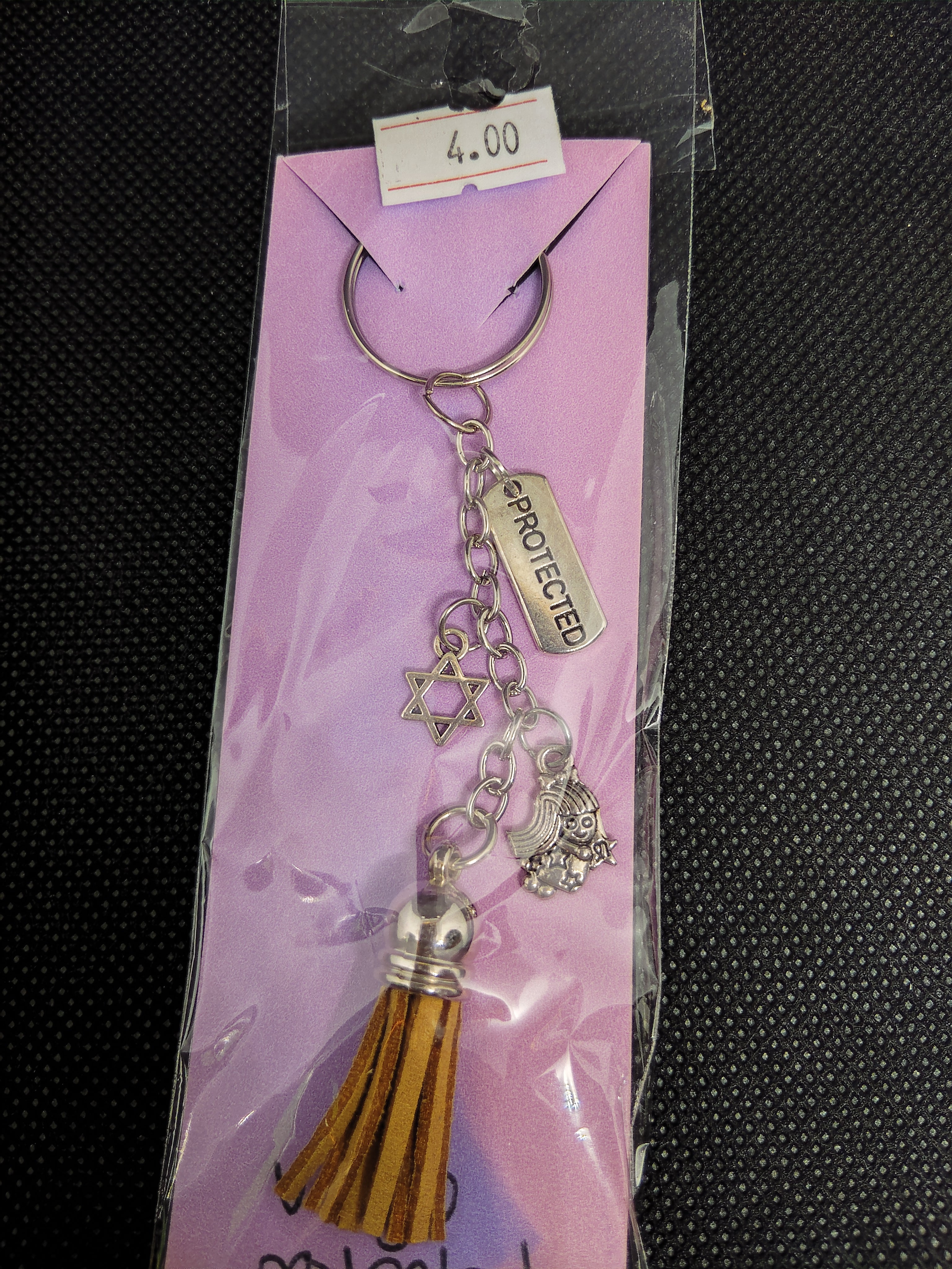 Protected Virgo Key Chain