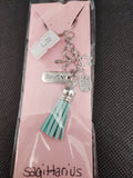 Inspire your day with this Sagittarius keychain
