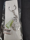 Beach vibes keychain