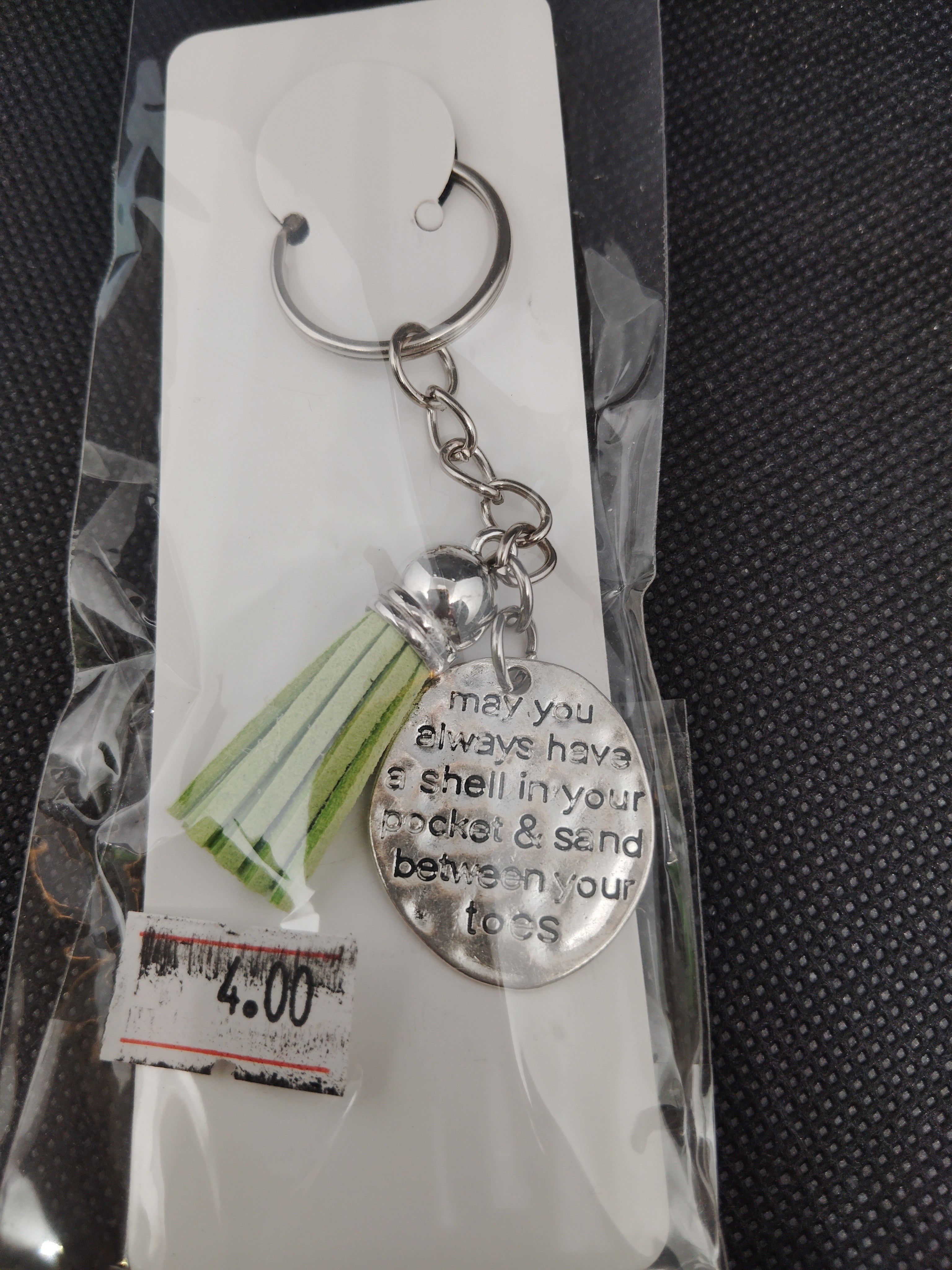 Beach vibes keychain