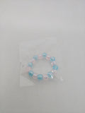 Charming Baby Bracelet with Free Earrings – Adorable Pastel Beads Gift Set