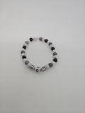 Beaded "MOM" Stretch Bracelet