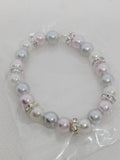 Elegant Multicolor Pearl Bead Bracelet – Sparkling Fashion Jewelry for Every Occasion