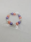 Baby Bracelet with Free Earrings – Multi-Colored Beads