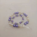 Mother and Baby Matching Pearl Bracelet Set