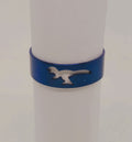 Blue Dinosaur Cutout Ring - Mens Size 10