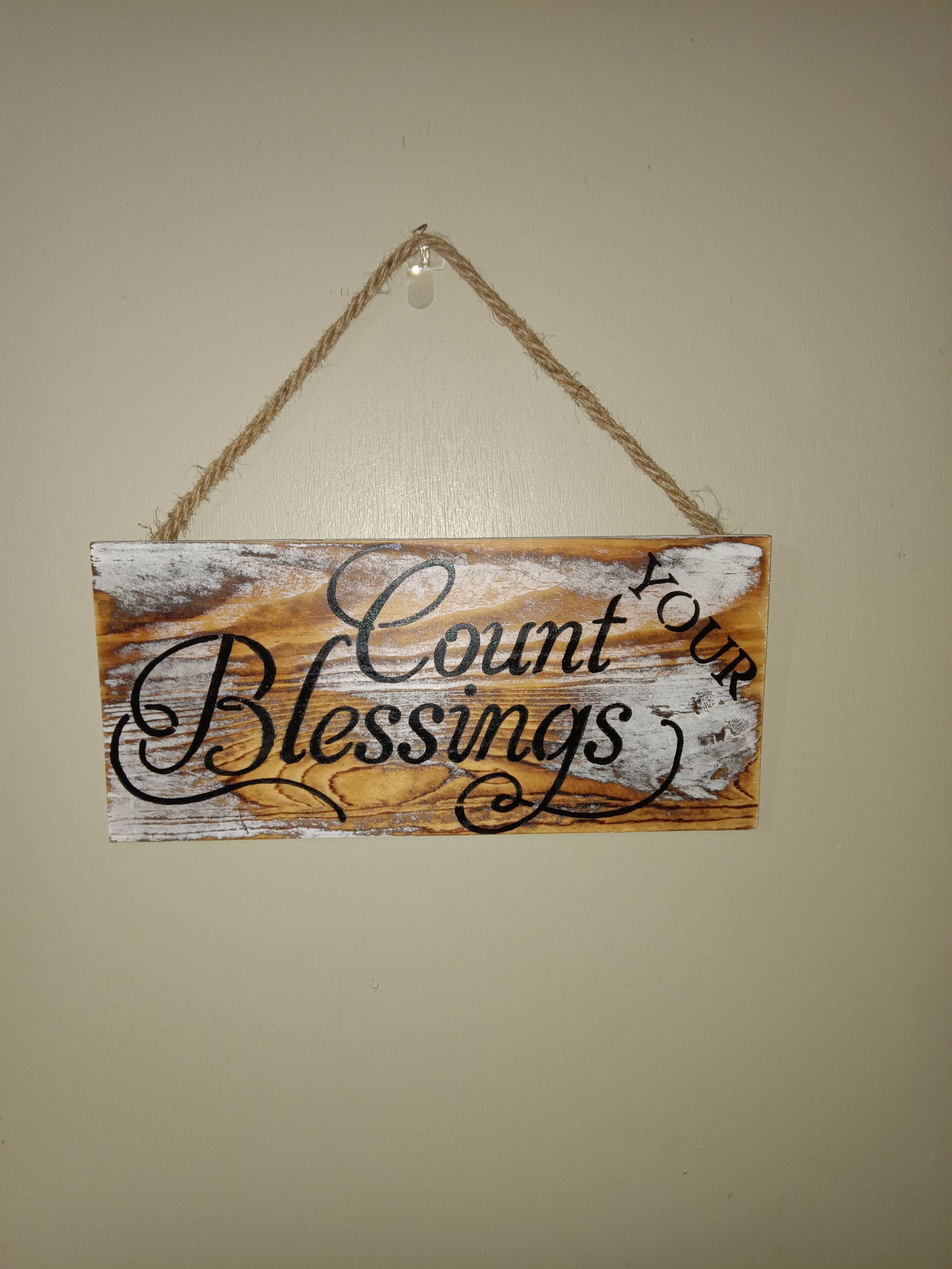 Count Your Blessings