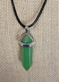 Green Aventurine Crystal Necklace Pendant