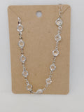 Clear Crystal Link Bracelet