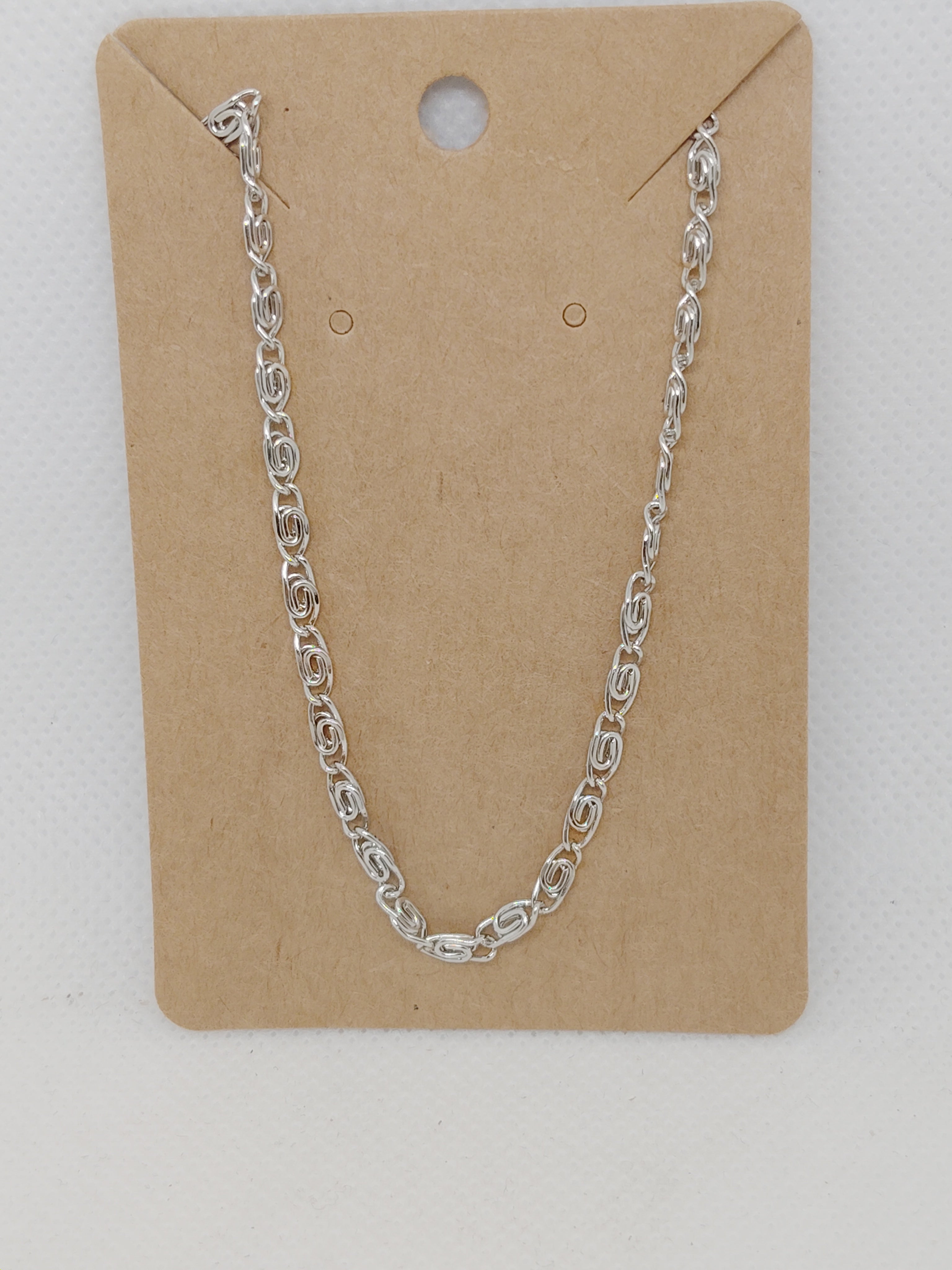 Silver Chain Bracelet and Necklace Set for Everyday Wear