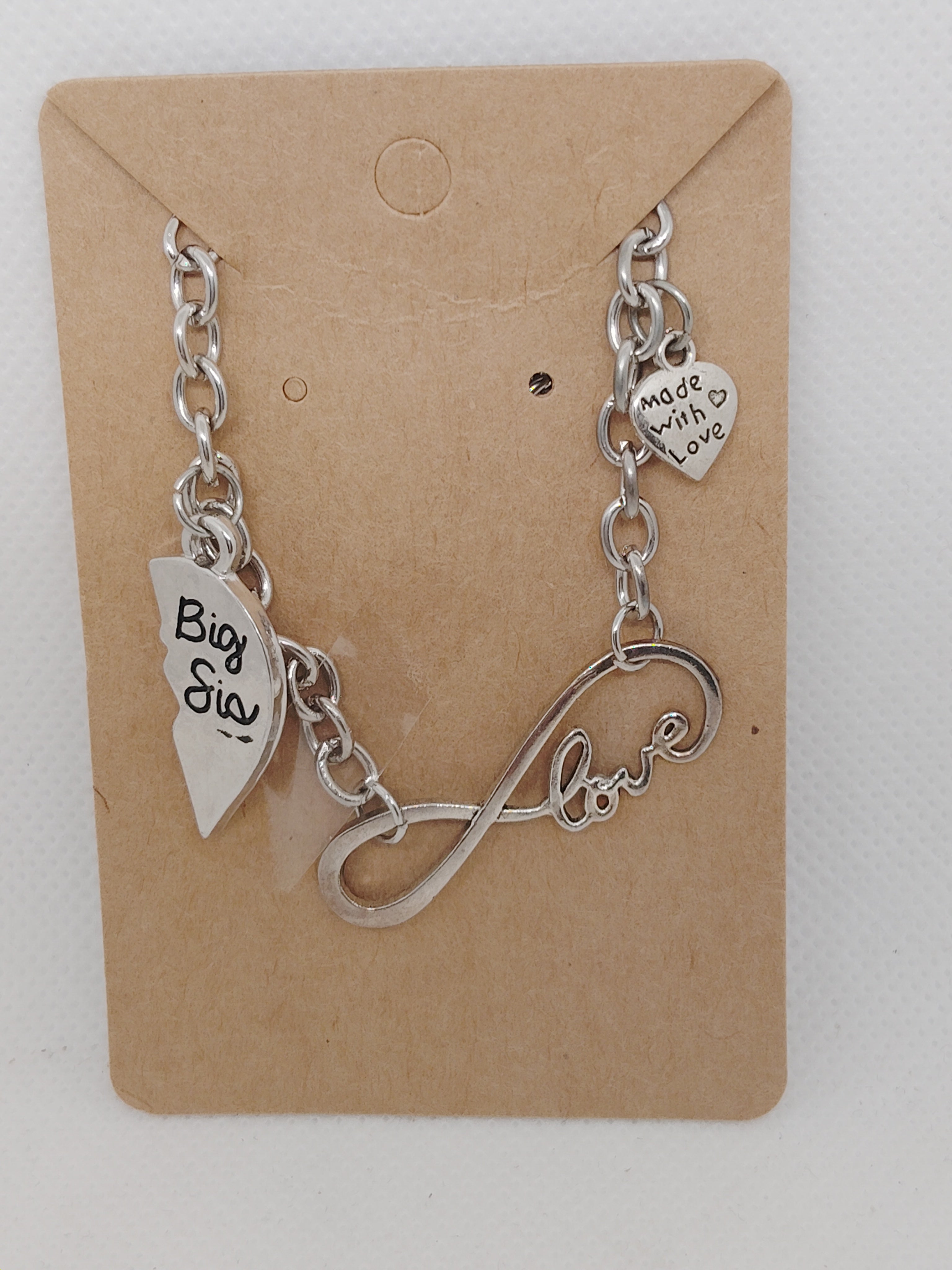 Big Sis Infinity Love Bracelet