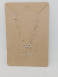 Silver Heart Chain Bracelet