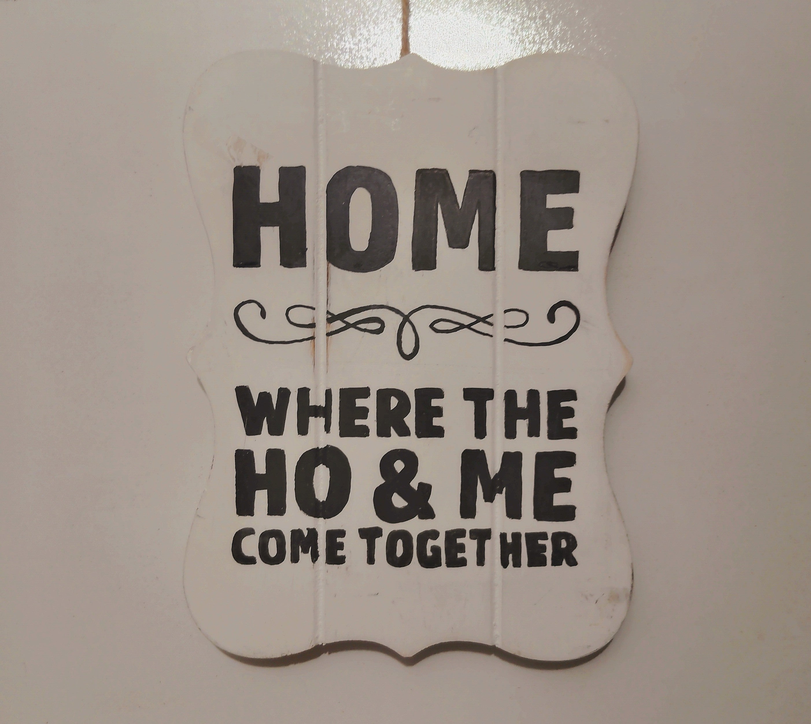 Wooden Home Decor Sign – Simple Wall Art for Entryway or Living Room
